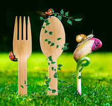 Load image into Gallery viewer, Bamboo Spoons 100 Pieces