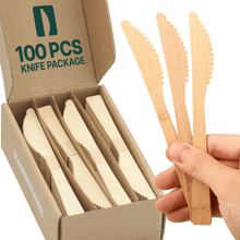 Load image into Gallery viewer, Bamboo Knives 100 Pieces
