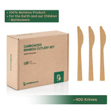 Bamboo Knives 400 Pieces