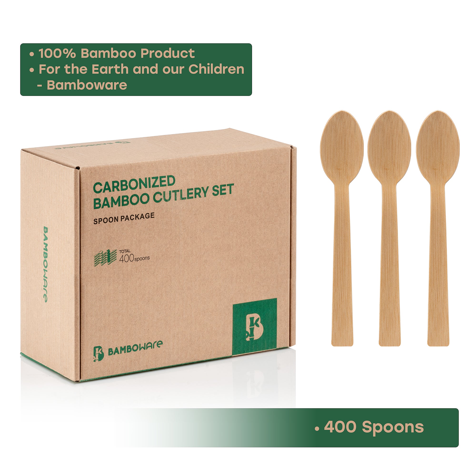 Bamboo Condiment Spoon - 48 Pc Cdu – RSVP International