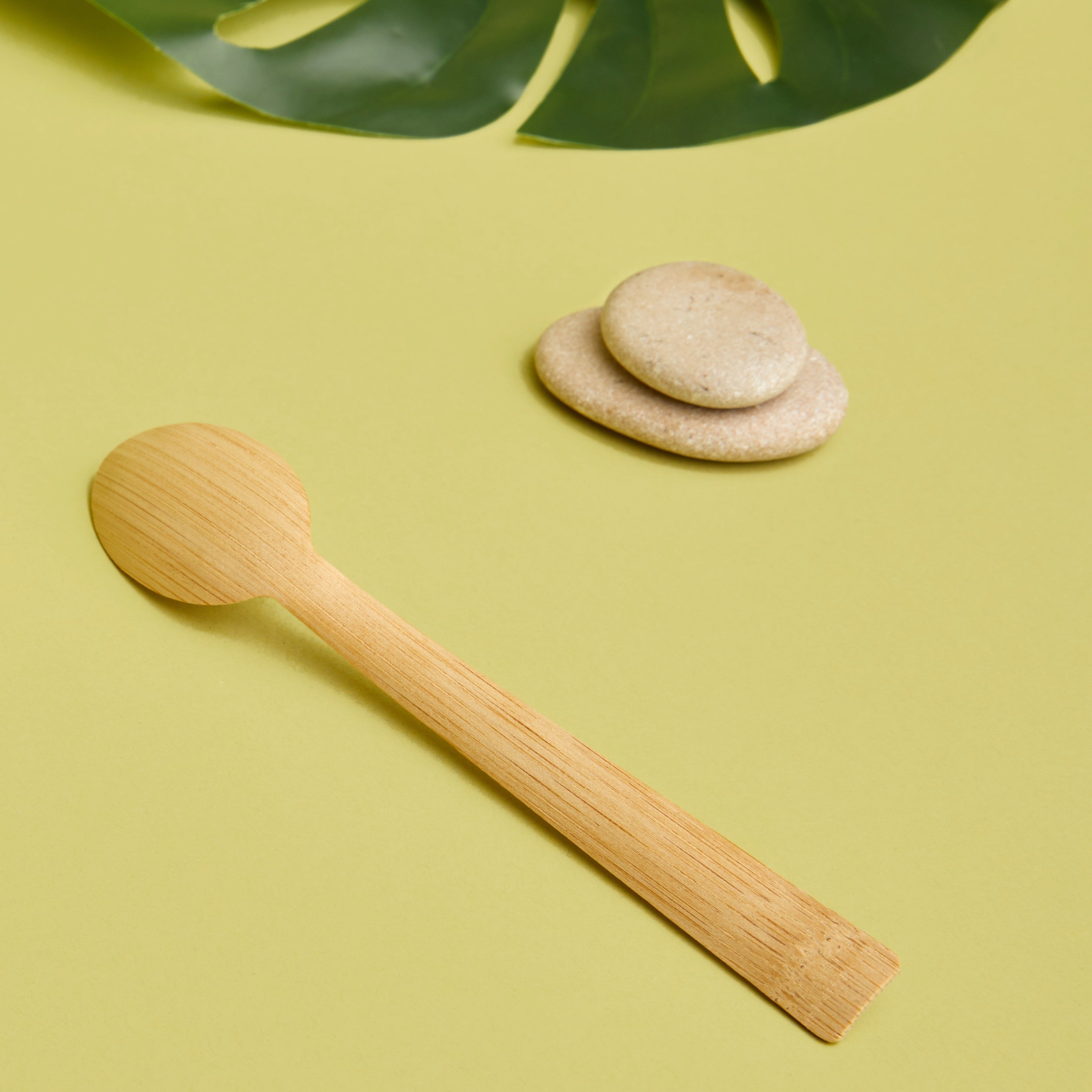 Spoon,1Pc Natural Bamboo Root Bamboo Root Spoon Bamboo Scoop Innovative  Solution 