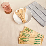 Bamboo Utensils 50 Individual Packs